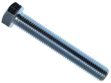 High Tensile Set Screw ZP M16 x 100mm (Box 10)                                  