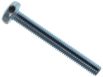 Machine Screw Pozi Compatible Pan Head ZP M5 x 40mm Box 25                      