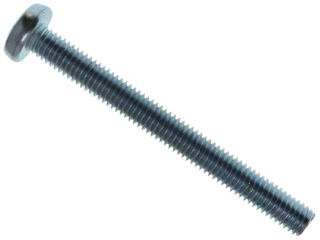 Machine Screw Pozi Compatible Pan Head ZP M5 x 50mm Box 25                      