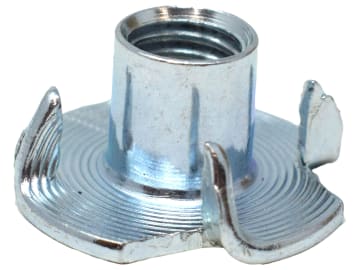 Pronged Tee Nut ZP M8 x 11.0mm (Box 25)                                         