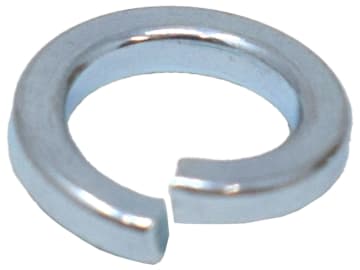 Square Section Spring Washer Bright ZP 6mm (Box 250)                            