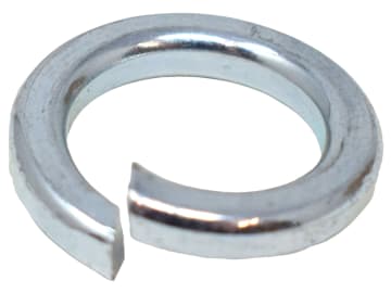 Square Section Spring Washer Bright ZP 10mm (Box 125)                           