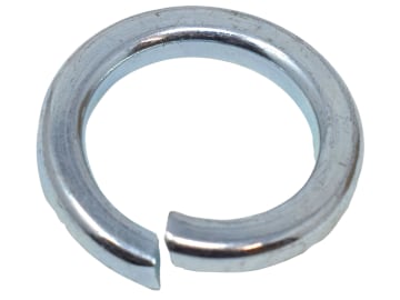 Square Section Spring Washer Bright ZP 16mm (Box 50)                            