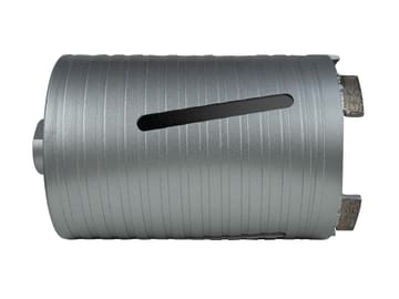 Slotted Dry Core Drill X90 Grade 107mm                                          