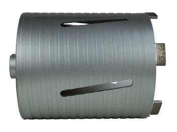 Slotted Dry Core Drill X90 Grade 132mm                                          