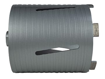 Slotted Dry Core Drill X90 Grade 142mm                                          