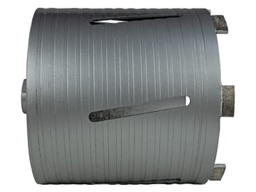 Slotted Dry Core Drill X90 Grade 162mm                                          