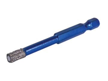 XCEL Grade Wax Filled (Hex Fit) Tile Drill Bit 6mm                              