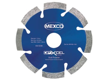 XCEL Grade Dual Purpose Diamond Blade 115 x 22mm                                