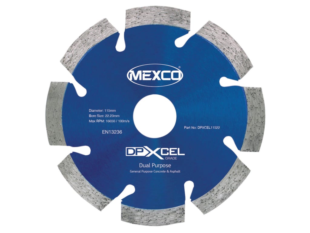 XCEL Grade Dual Purpose Diamond Blade 115 x 22mm                                