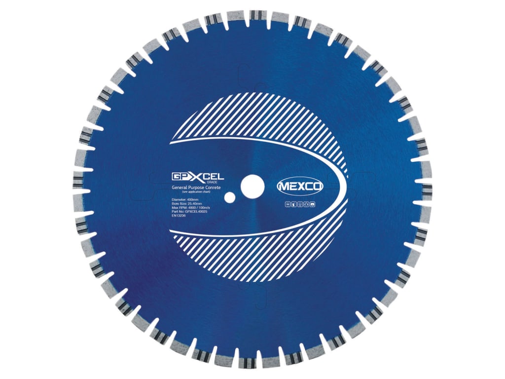 XCEL GRADE Concrete Diamond Blade 400 x 25mm                                    