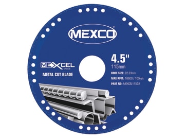 XCEL Grade Metal Cut Diamond Blade 115 x 22mm                                   