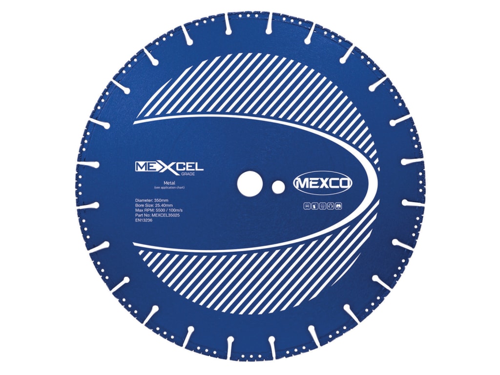 XCEL Grade Metal Cut Diamond Blade 350 x 25.4mm                                 