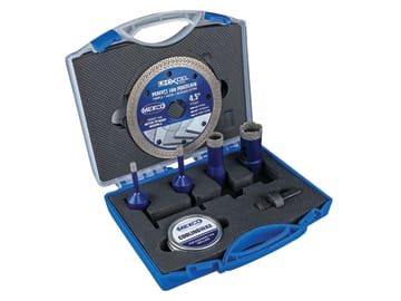 Diamond Blade and Tile Drill Kit                                                