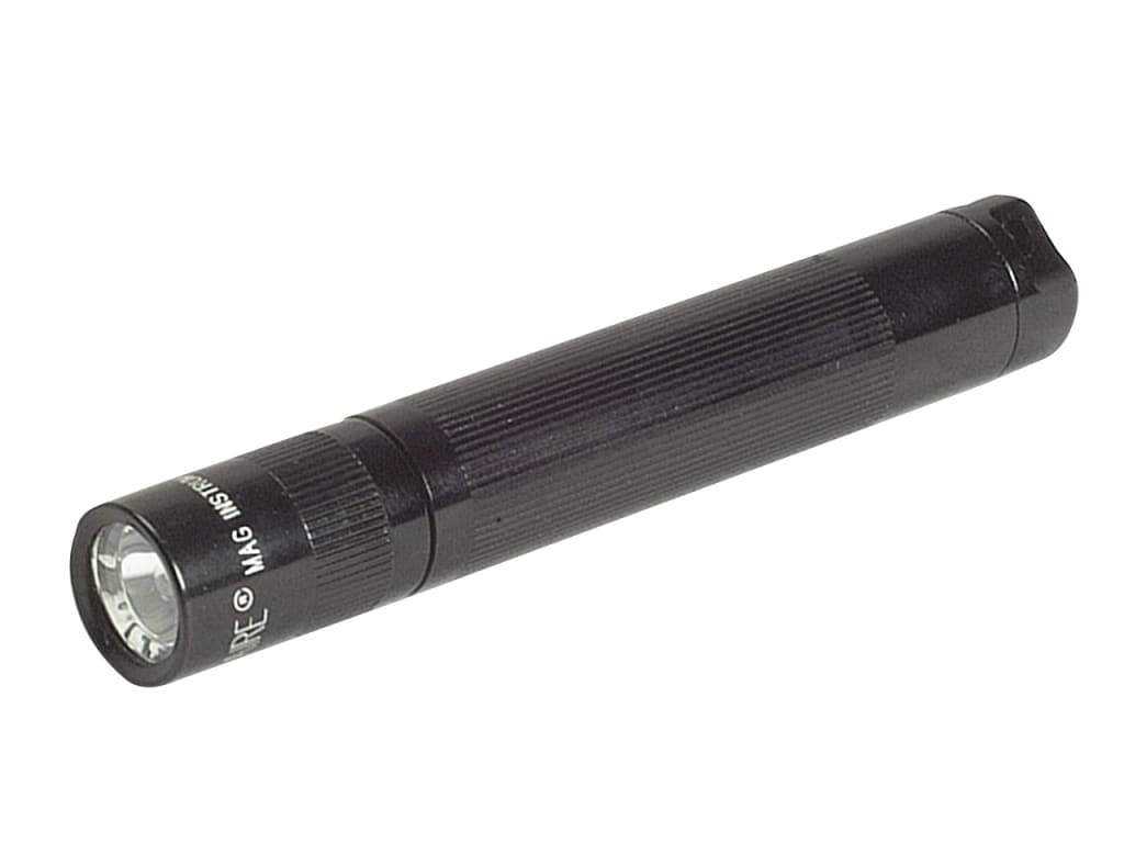 K3A016 Mini Mag Solitaire Incandescent AAA Torch Black (Blister Pack)           