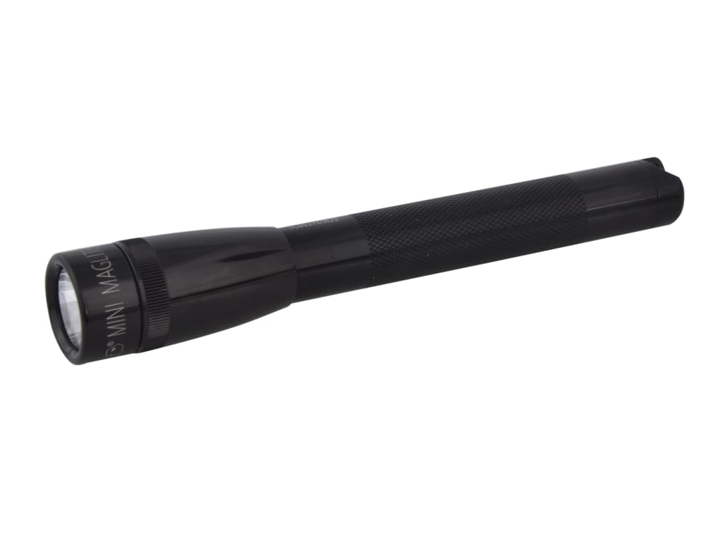SP22017 AA LED Torch Black  (Gift Box)                                          
