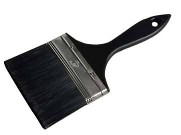 Economy Paint Brush Plastic Handle 100mm (4in)                                  
