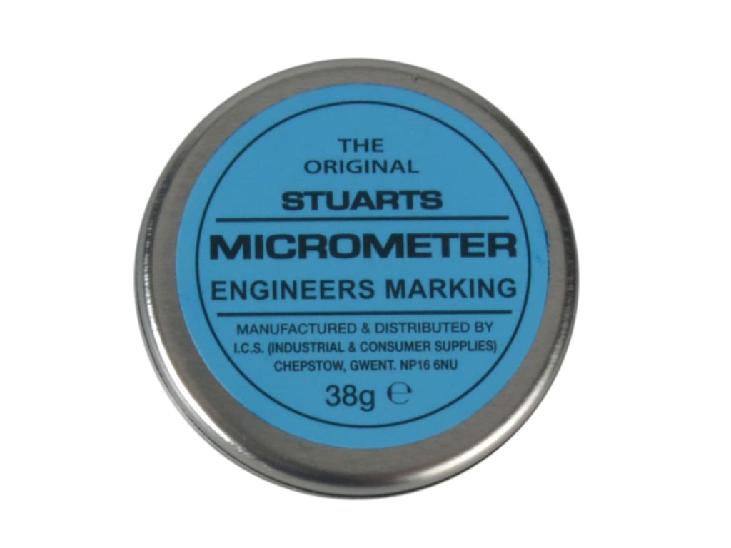 Tin of Micrometer Marking Blue                                                  
