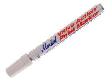 Paint-Riter® Valve Action® Paint Marker White                                   