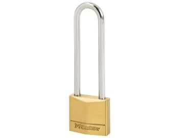 Solid Brass 30mm Padlock 4-Pin - 64mm Shackle                                   