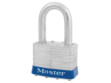 Laminated Steel 51mm Padlock 4-Pin - 38mm Shackle - Keyed Alike                 