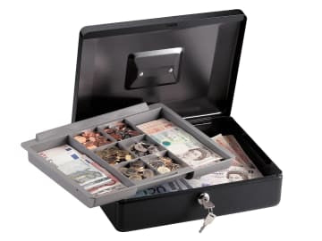 Medium Cash Box with Keyed Lock                                                 