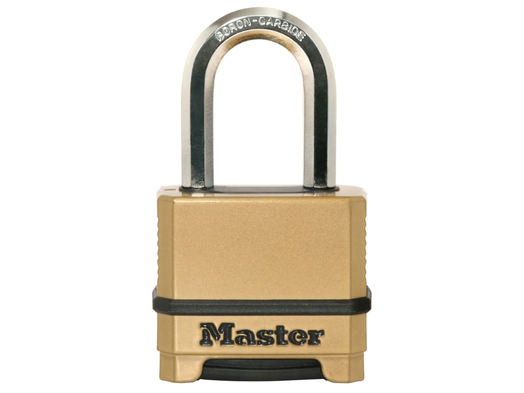 Excell™ 4-Digit Combination 50mm Padlock - 38mm Shackle                         