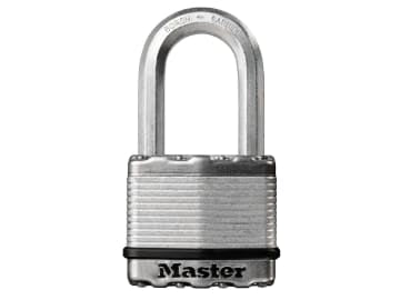 Excell™ Laminated Steel 50mm Padlock - 38mm Shackle                             