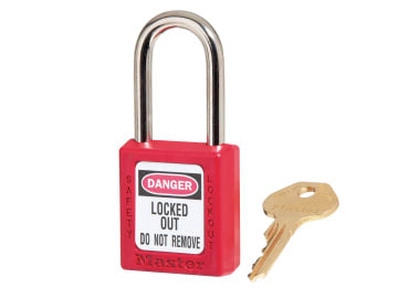 Lockout Padlock – 38mm Body & 6mm Hardened Steel Shackle                        