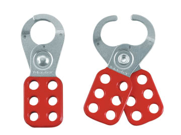 Lockout Standard Hasp 25mm Steel Red                                            