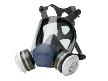 Series 9000 Full Face Mask (Medium) + 2 x ABEK1P3 R Filters                     