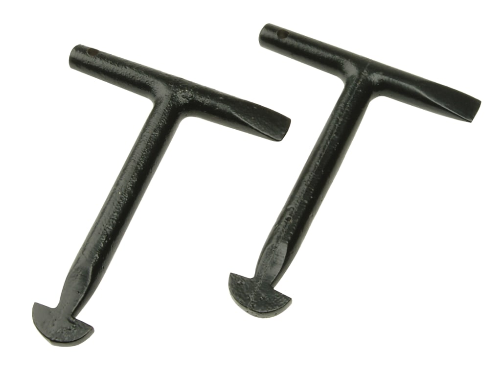 1010L Manhole Keys 125mm (5in) (Pack 2)                                         