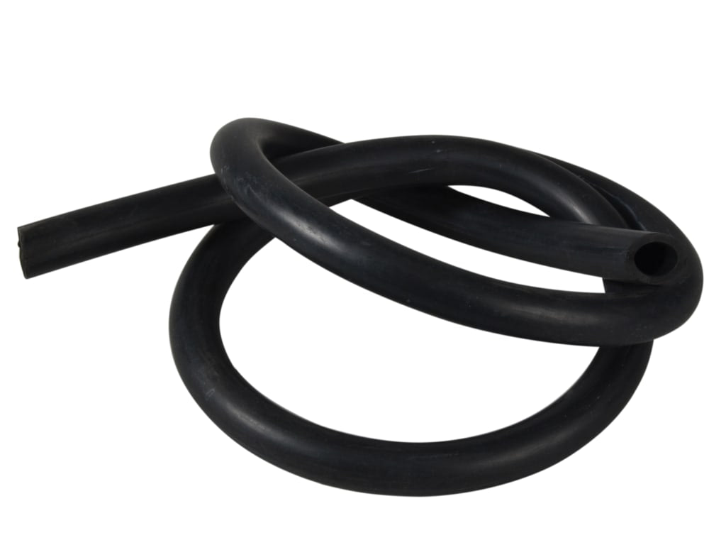 1445F Black Rubber Hose - 1 Metre                                               