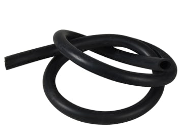 1445F Black Rubber Hose - 1 Metre                                               