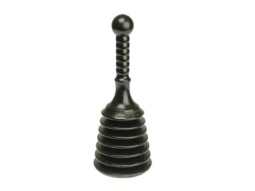 1460Y One Piece Handy Plunger Black 100mm (4in)                                 