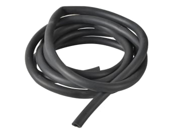 1729T Black Rubber Hose 2m                                                      