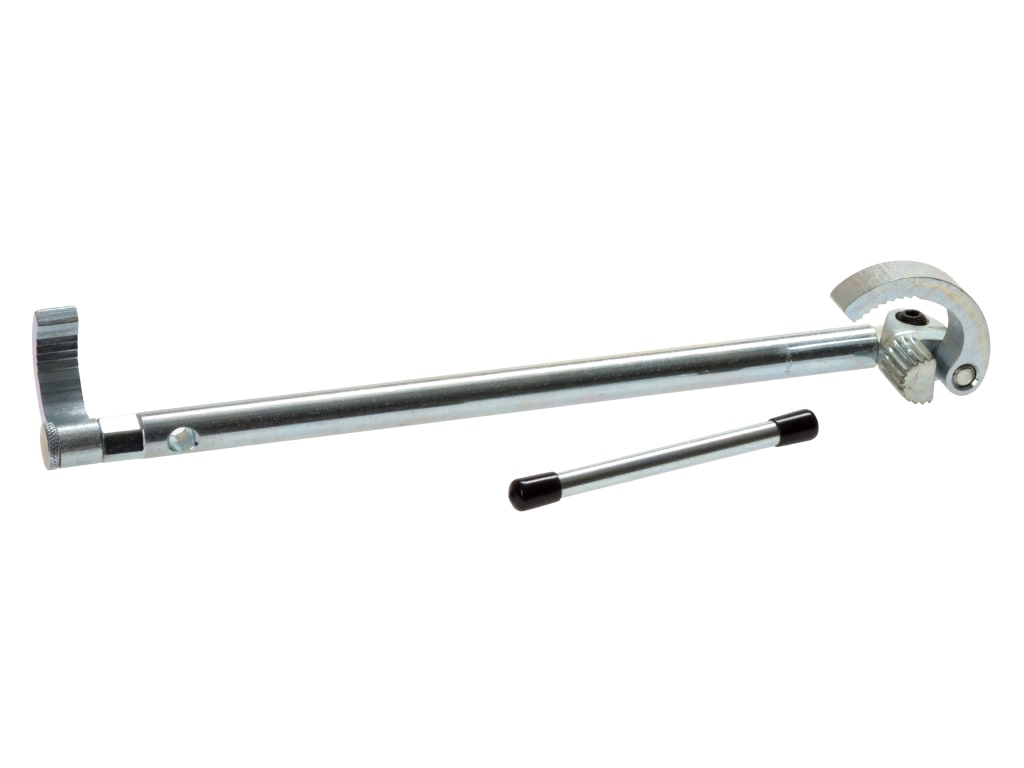 345V Adjustable 2 Jaw Basin Wrench Grip +                                       