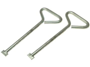 MLK12 Manhole Cover Lift Keys 304mm (12in) (Pack 2)                             