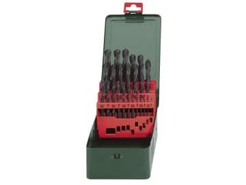 HSS-R Drill Bit Set 25 Piece                                                    