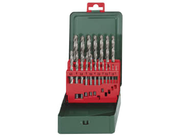 HSS-G Twist Drill Bit Set 19 Piece                                              