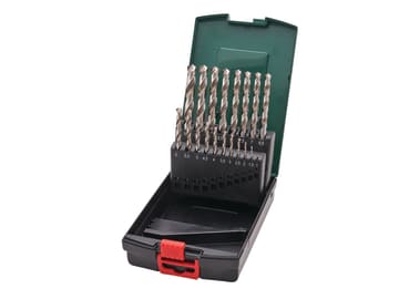 HSS-G Drill Bit Set, 19 Piece                                                   