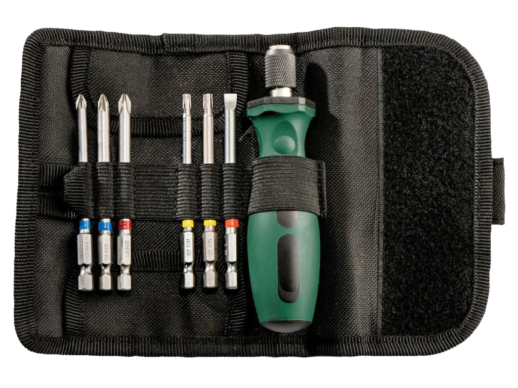 Bit Roll-Up Case Set, 7 Piece                                                   
