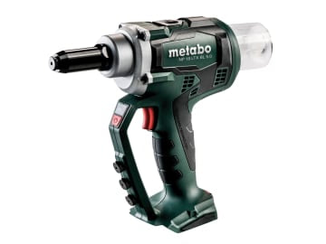NP 18 LTX BL 5.0 Brushless Rivet Gun + metaBOX 18V Bare Unit                    