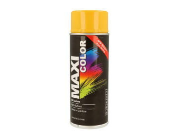 MaxiColor Spray Gloss Gold Yellow RAL1004 400ml                                 