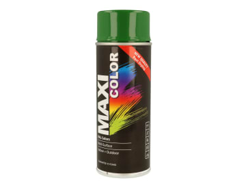 MaxiColor Spray Gloss Leaves Green RAL6002 400ml                                
