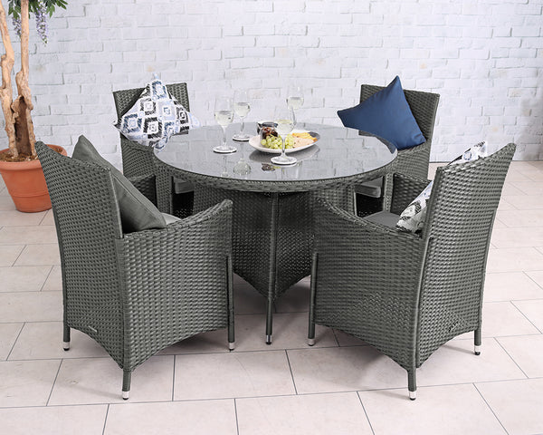 Cannes Bistro Set 5 Piece Set, MorgansOsw