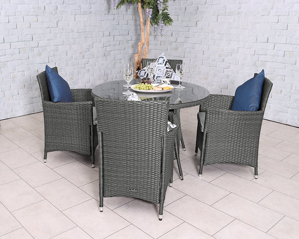 Cannes Bistro Set 5 Piece Set, MorgansOsw