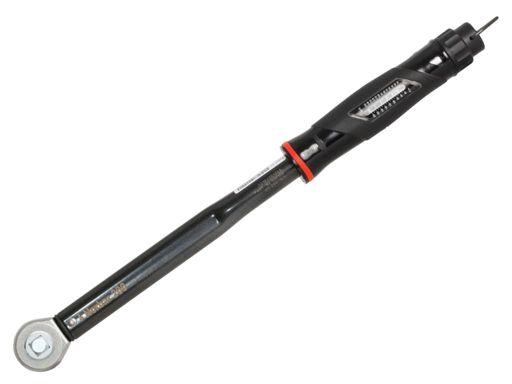 NorTorque® 200 Adjustable Dual Scale Ratchet Torque Wrench 1/2in Drive 40-200Nm 