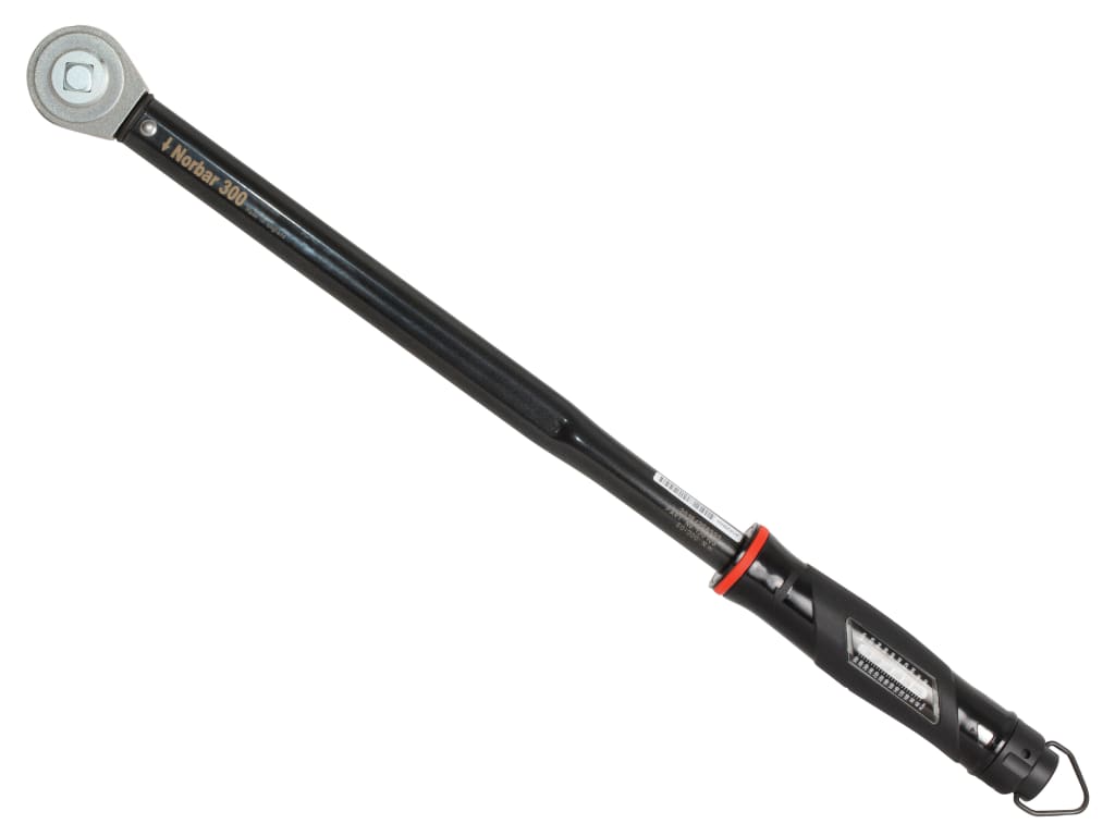 NorTorque® 300 Adjustable Dual Scale Ratchet Torque Wrench 1/2in Drive 60-300Nm 