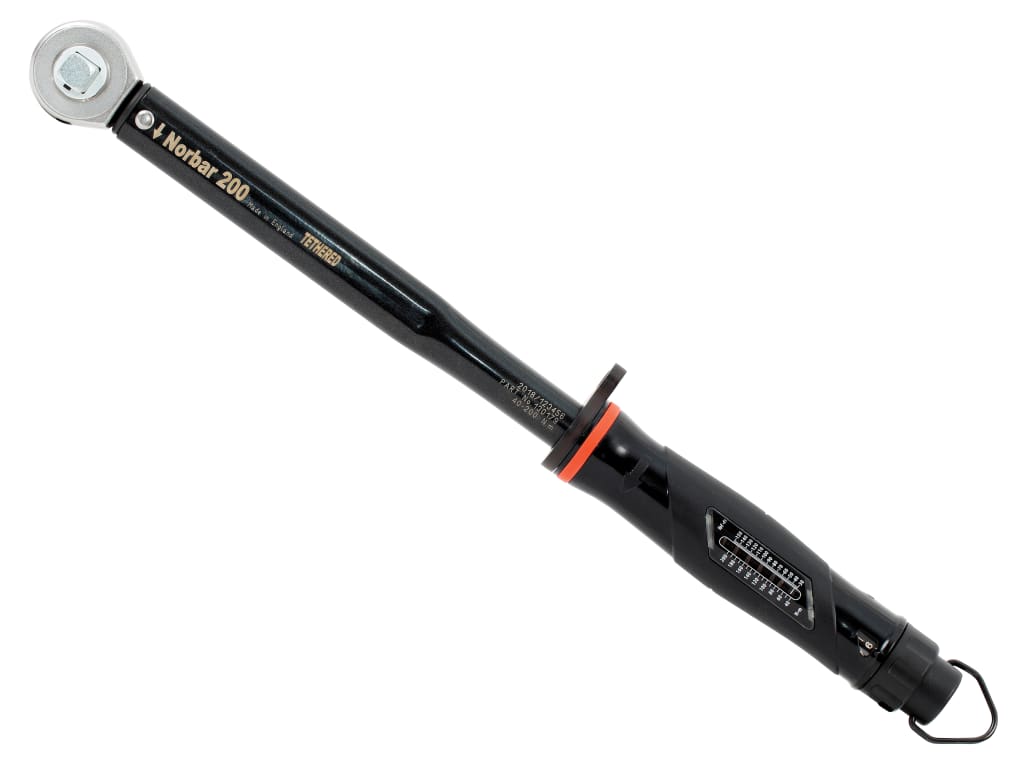 NorTorque® Tethered Torque Wrench 1/2in Square Drive 40-200Nm                   